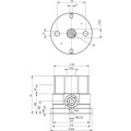 Produktbild von AMF - 6375M Mechanische Spannzange inkl. Grundkörper