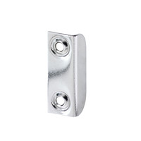 JuNie Möbelschloss-Schließwinkel, 33x12x9mm 2572 vernickelt Produktbild
