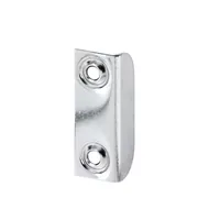 JuNie Möbelschloss-Schließwinkel, 33x12x9mm 2572 vernickelt Produktbild