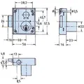 JuNie Drehstangenschloss Nr. 7020 Z/MP rs Stahl Produktbild img2 S