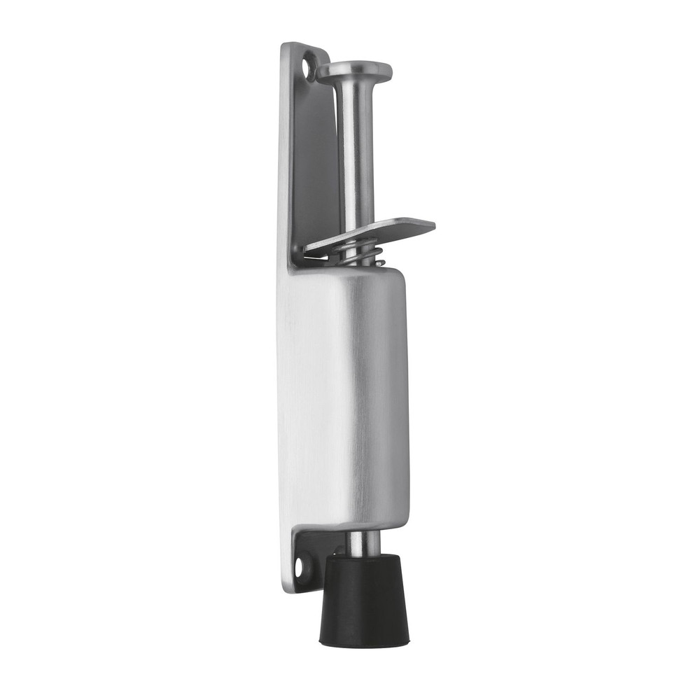 DENI® ABT-Türfeststeller, mit Tretbolzen, Hub 40mm, 3833, edelstahl matt Produktbild img1 L