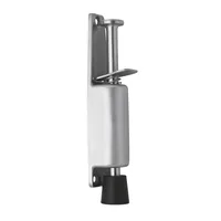DENI® ABT-Türfeststeller, mit Tretbolzen, Hub 40mm, 3833, edelstahl matt Produktbild
