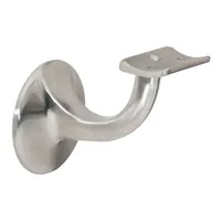 DENI® OA-Handlaufstütze, 5230, mit gewölbter Auflage, Edelstahl, edelstahl matt geb. Produktbild