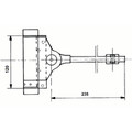 DENI® Federtürschließer 3983,Gr.120, bis 60kg,silber verzinkt Produktbild img2 S