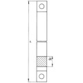 Produktbild von DENI® - Treibriegelstange 4116,beidseitig ausgeklingt,16x2.500mm,galvan.