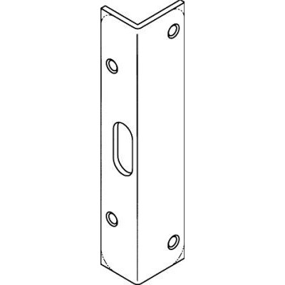 Produktbild von KFV - Winkelschließblech 2315,25 x 150 x 32 rd, verzinkt