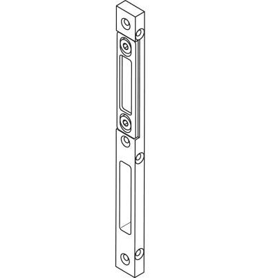 Produktbild von KFV - Profilschließblech 19-512V,18x208x8,5 ktg,verzinkt