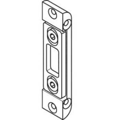 Produktbild von KFV - Profilschließblech 2319-504V, 22 x 90 x 8,5 ktg, verzinkt