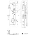 KFV Einsteckschloss 59,PZW92/8,D35,U24x6x245ktg Produktbild img2 S
