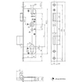 KFV Einsteckschloss 59,PZW92/8,D35,U24x6x245ktg Produktbild img2 S