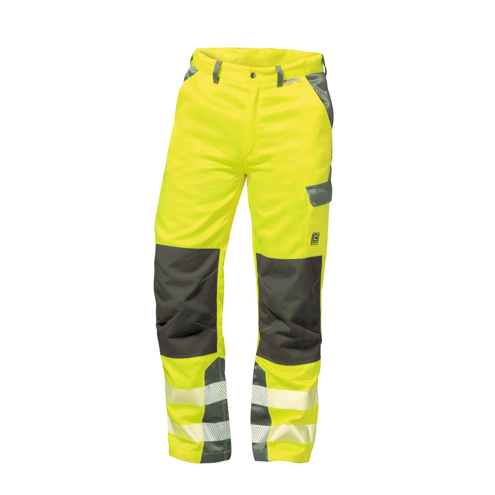 elysee® Warnschutz-Hose PARIS, warn-gelb/grau, Größe 58 Produktbild img2 L
