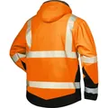Produktbild von elysee® - Warnschutz-Softshelljacke LUKAS, warn-orange/schwarz, Größe XXL