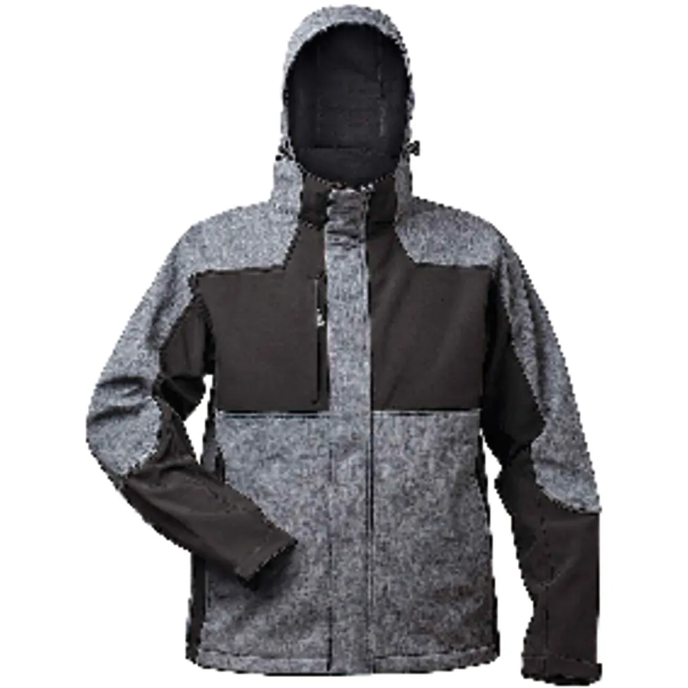 elysee Softshelljacke Tau, grau/schwarz Produktbild img1 L