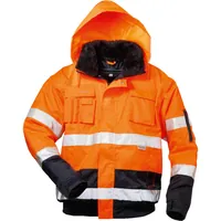 Produktbild von elysee® - Warnschutz-Pilotenjacke VOLKER, warn-orange/marine-blau, Größe M