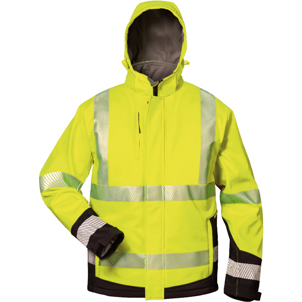 elysee® Warnschutz-Softshelljacke MELVIN Produktbild img1 L