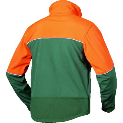 Produktbild von elysee® - Waldarbeiter-Softshelljacke SANDDORN, grün/orange, Größe S