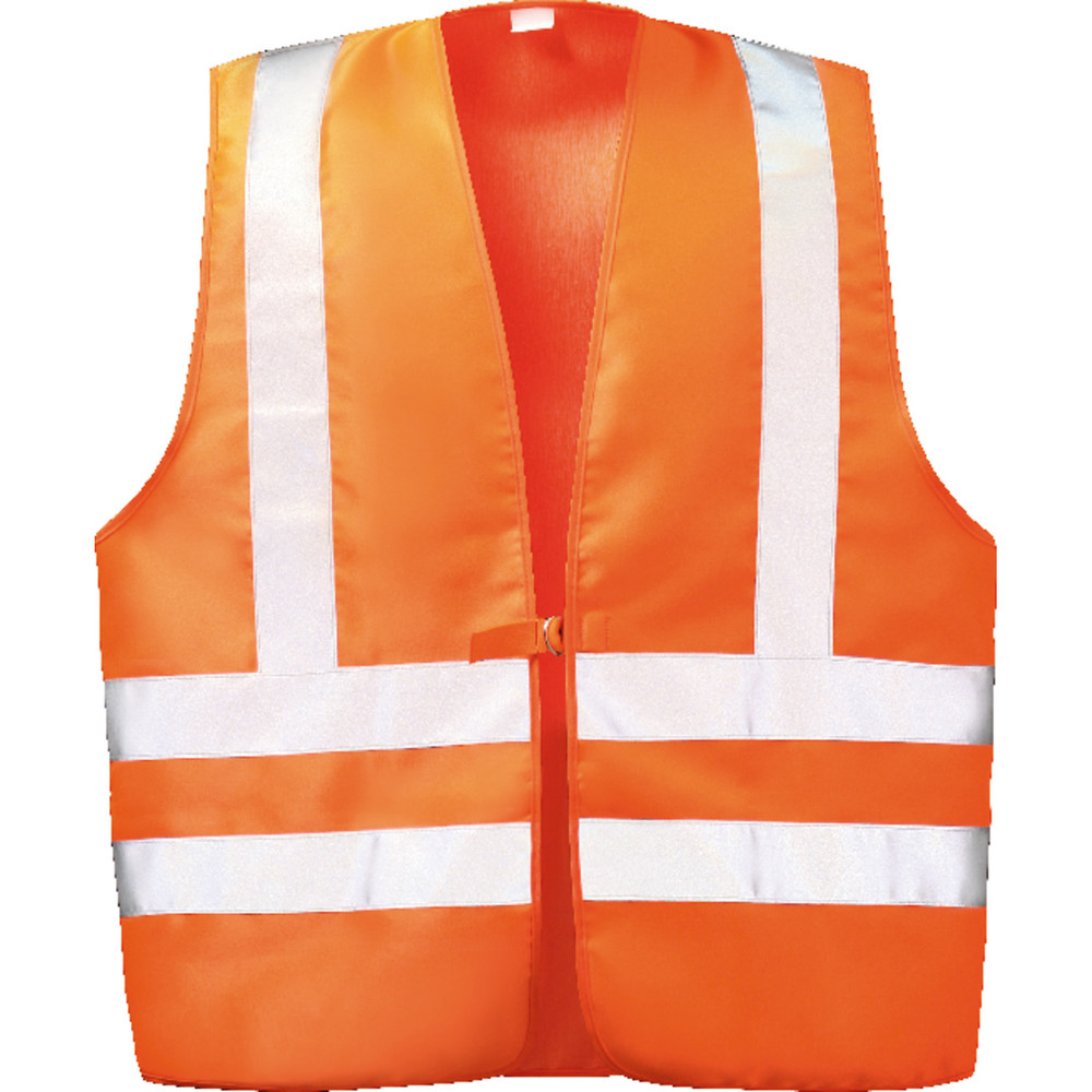 wica® Textil-Warnweste Wilfried mit Schulterreflex, warnorange, Größe 2 Produktbild img1 L