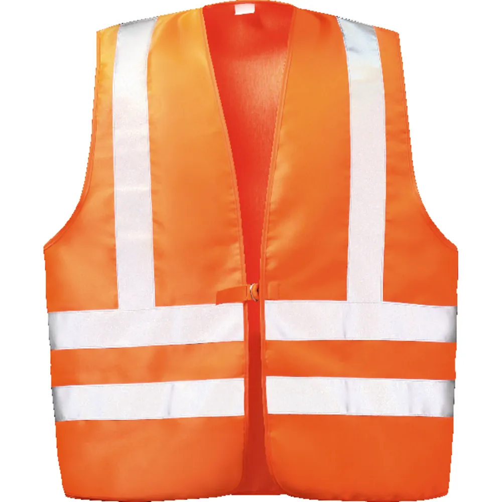 wica Textil-Warnweste Wilfried mit Schulterreflex, warnorange, Größe 2 Produktbild img1 L