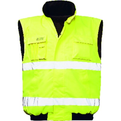 Produktbild von SAFESTYLE® - Warnschutz-Pilotenjacke ROLAND 23522, warngelb, Größe S