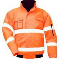 Produktbild von SAFESTYLE® - Warnschutz-Pilotenjacke TOM 23523, warnorange, Größe S