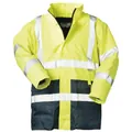 Produktbild von SAFESTYLE® - Warnschutzparka SEBASTIAN 23528, warngelb/marineblau, Größe M