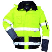 Produktbild von elysee® - Warnschutz-Pilotenjacke SIEGFRIED, warn-gelb/marine-blau, Größe S