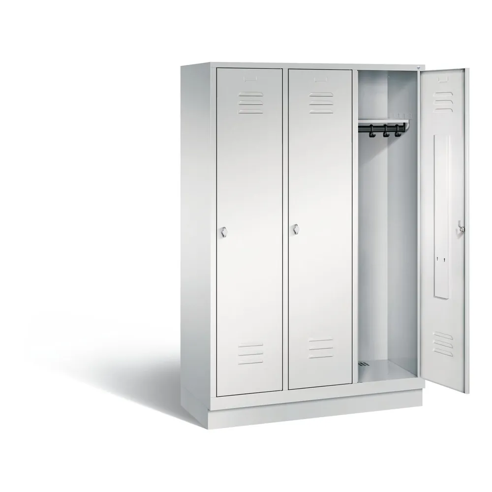 CP Garderobenschrank RAL 7035/7035 1800x1200x500mm Produktbild img1 L