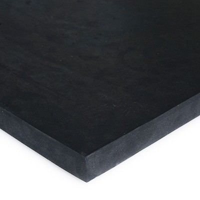 Produktbild von null - Zellkautschukplatte EPDM 50° Shore, schwarz, Stärke 3mm 1x1m