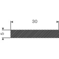 Produktbild von null - Vierkantprofil EPDM 20x10mm, 25m