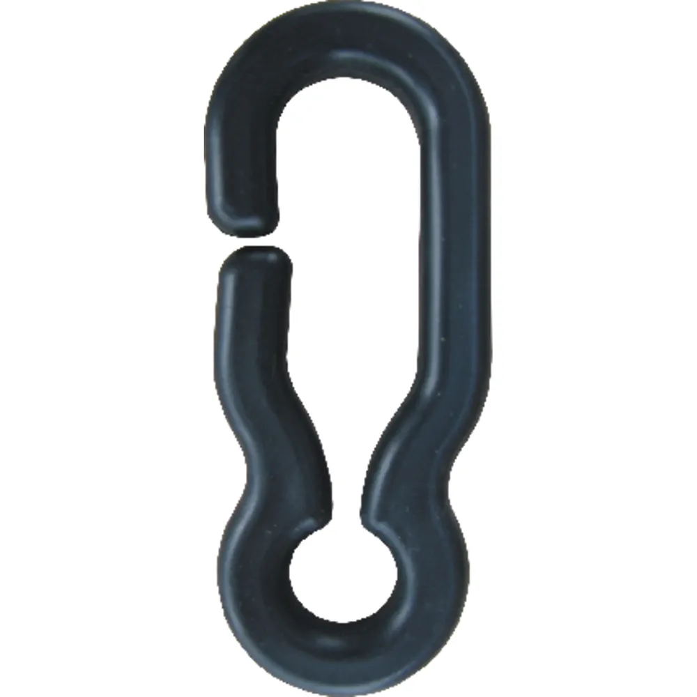 TEMKA Universalhaken schwarz für Kunststoffkette Produktbild img1 L