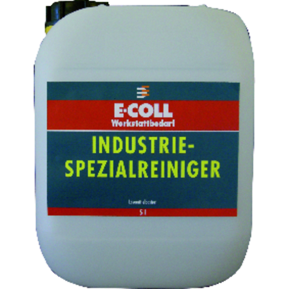 E-COLL Industrie-Spezialreiniger lösemittelhaltig silikonfrei 5 Liter Kanister Produktbild img2 L