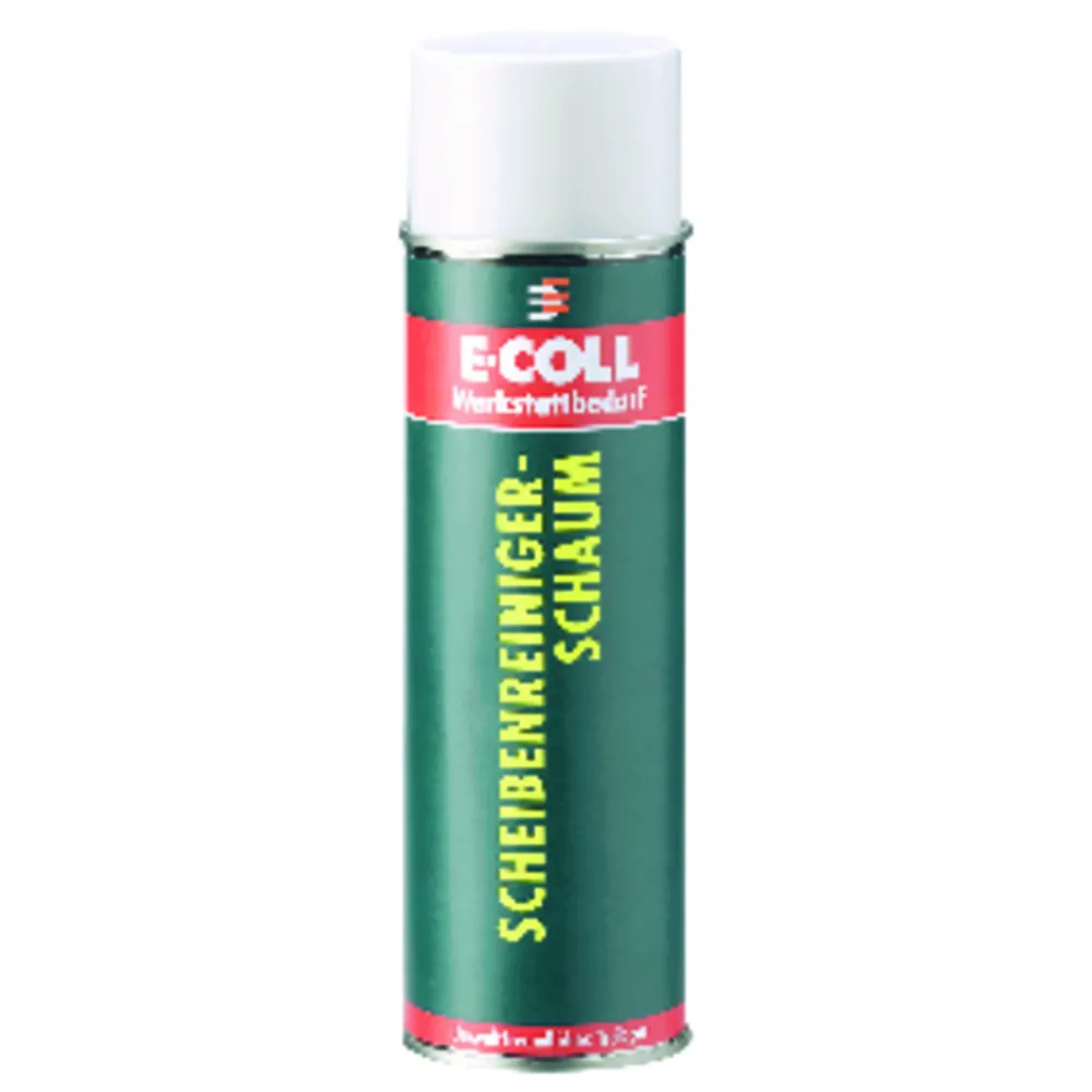 E-COLL Scheibenreiniger-Schaum für Glasoberflächen silikonfrei 500ml Spraydose Produktbild img2 L