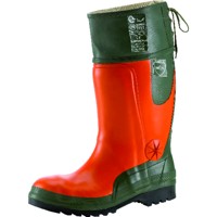 Produktbild von Euro PM - Forststiefel SBE, Klasse 3, grün/orange, Größe 45