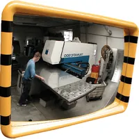 Produktbild von dancop - Industriespiegel gelb/schwarz 40x60 cm