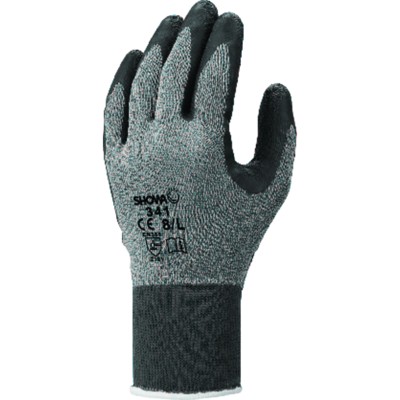 Produktbild von SHOWA® - Mehrzweckhandschuh Advanced Grip 341, grau/schwarz, Größe 8 (L)