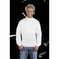 Produktbild von promodoro® - Men’s Sweater 80/20 white, Größe XL