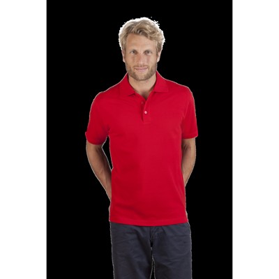 Produktbild von promodoro® - Men’s Superior Polo fire red, Größe M