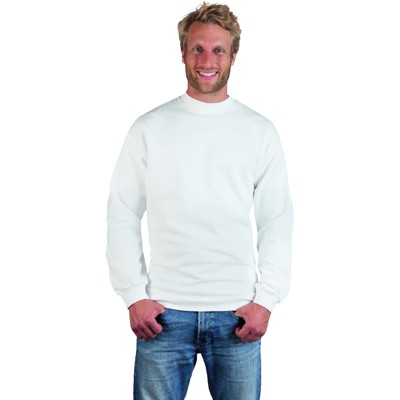 Produktbild von promodoro® - Men’s Sweater 80/20 white, Größe XL