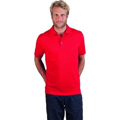 Produktbild von promodoro® - Men’s Superior Polo fire red, Größe M