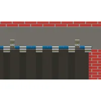 Produktbild von NOBRAND - Streifenvorhang Typ3/80 H bis 5000mm W