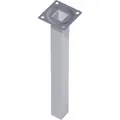 ELEMENT SYSTEM Stahlrohrmöbelfüsse weiss 800mm eckig Auslaufartikel ohne Ersatz Produktbild img2 S