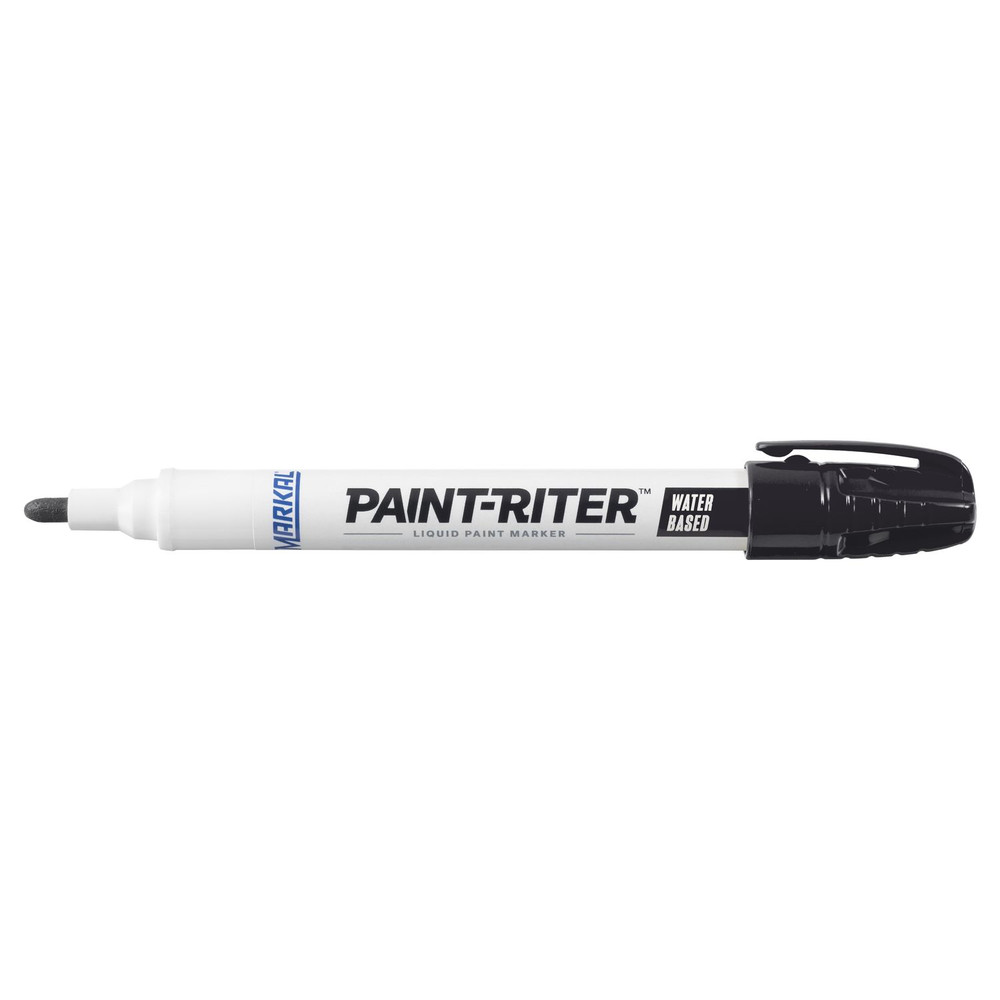Markal® Schnelltrocknende wasserbasierte Allweckmarker, schwarz Produktbild img1 L