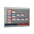 EICHNER Planungstafel 1285mm 10 Schienen, A4 Produktbild