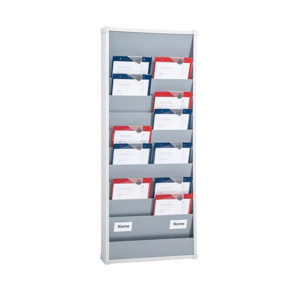 EICHNER Planungstafel 1285mm 10 Schienen, A4 Produktbild img1 L