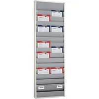 EICHNER Planungstafel,15 Schienen,A4, Produktbild