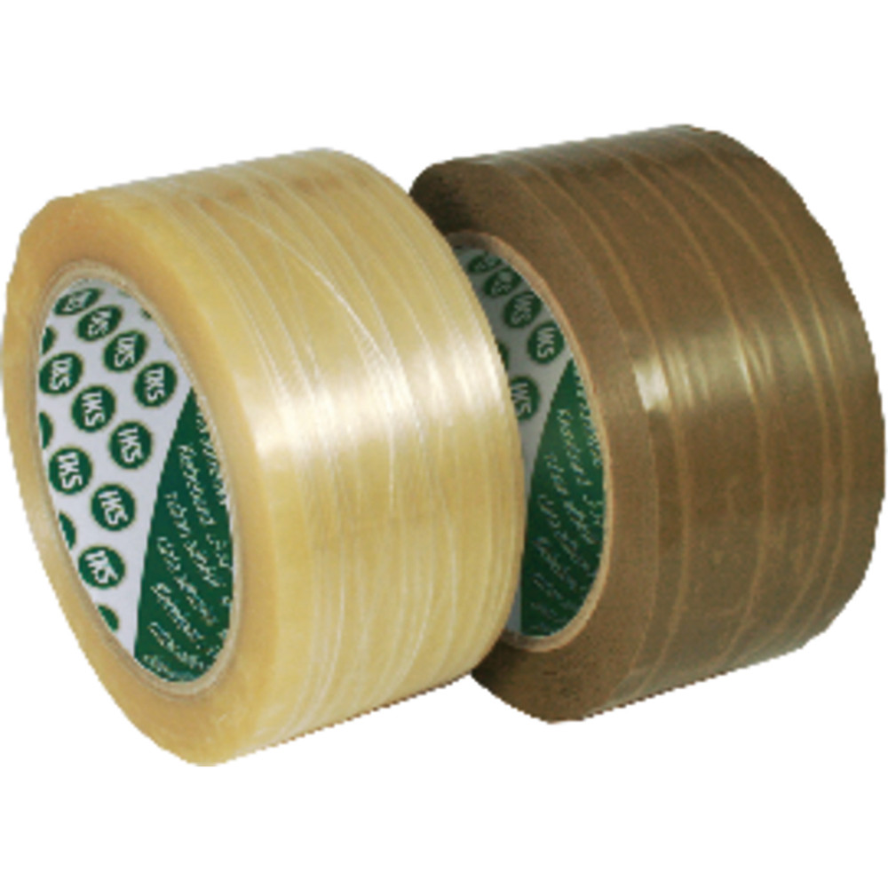 IKS PVC-Packband fadenverstärkt Typ F234 66m x 50mm braun Produktbild img1 L