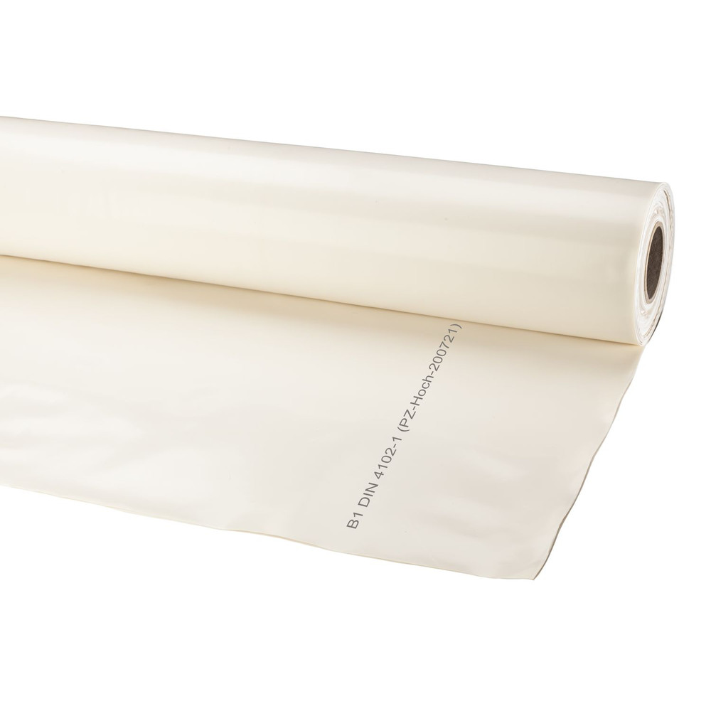 Baufolie B1 DIN 4102-1 schwer entflammbar 200 - 4 x 25m Produktbild img1 L