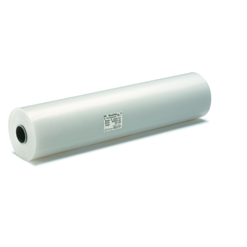 Baufolie Transparent GKV 120 - 4 x 50m Produktbild img1 L