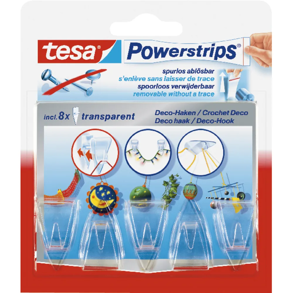 tesa® Powerstrips Deco-Haken Produktbild img1 L