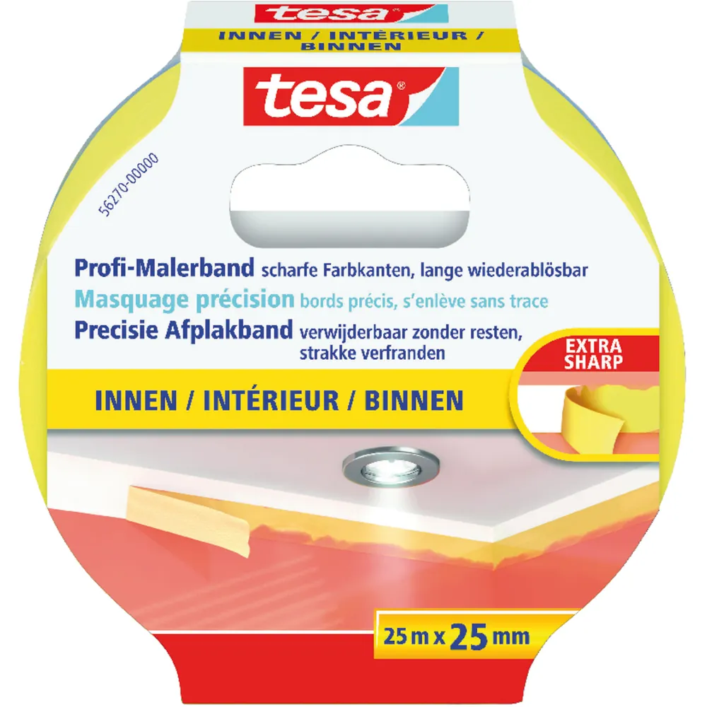 tesa® Maler-Krepp Precision Indoor Produktbild img1 L